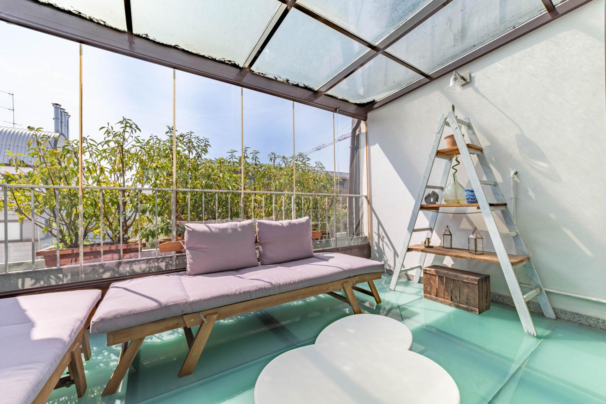 Appartement 10' Navigli, Penthouse With Panoramic View