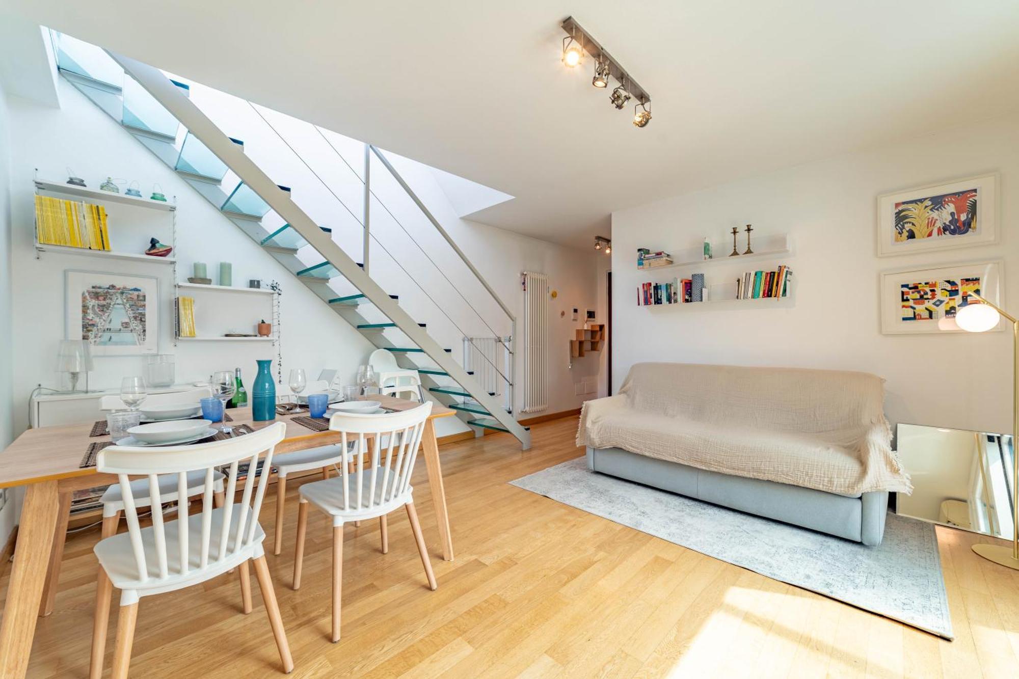 10' Navigli, Penthouse With Panoramic View